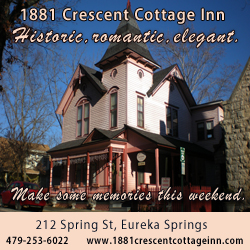 ad-Crescent Cottage Inn-Eureka Springs, AR