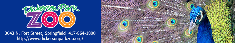 Dickerson park zoo banner